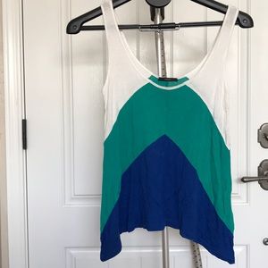 Color block top